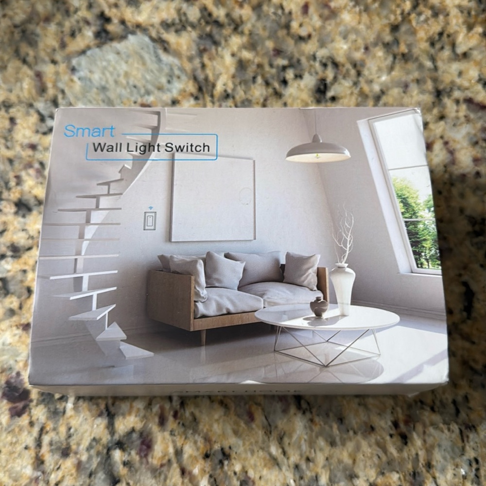 Smart wall light switch